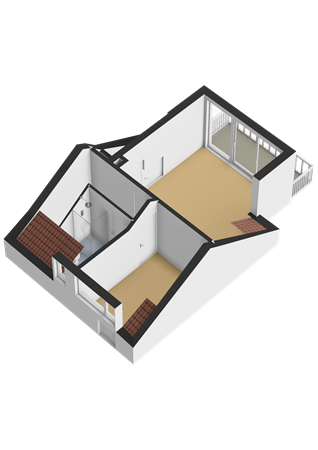 Floorplan - Jan van Zutphenlaan 21C, 3555 SN Utrecht